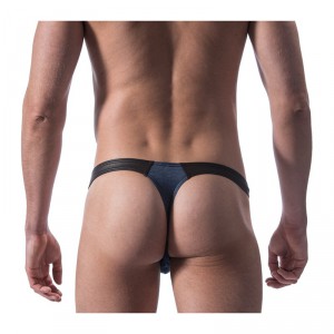 string homme paillette